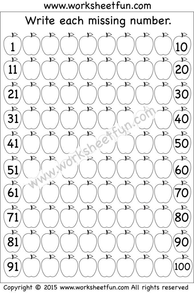 Missing Numbers Missing Number Worksheets Number Worksheets Numbers 