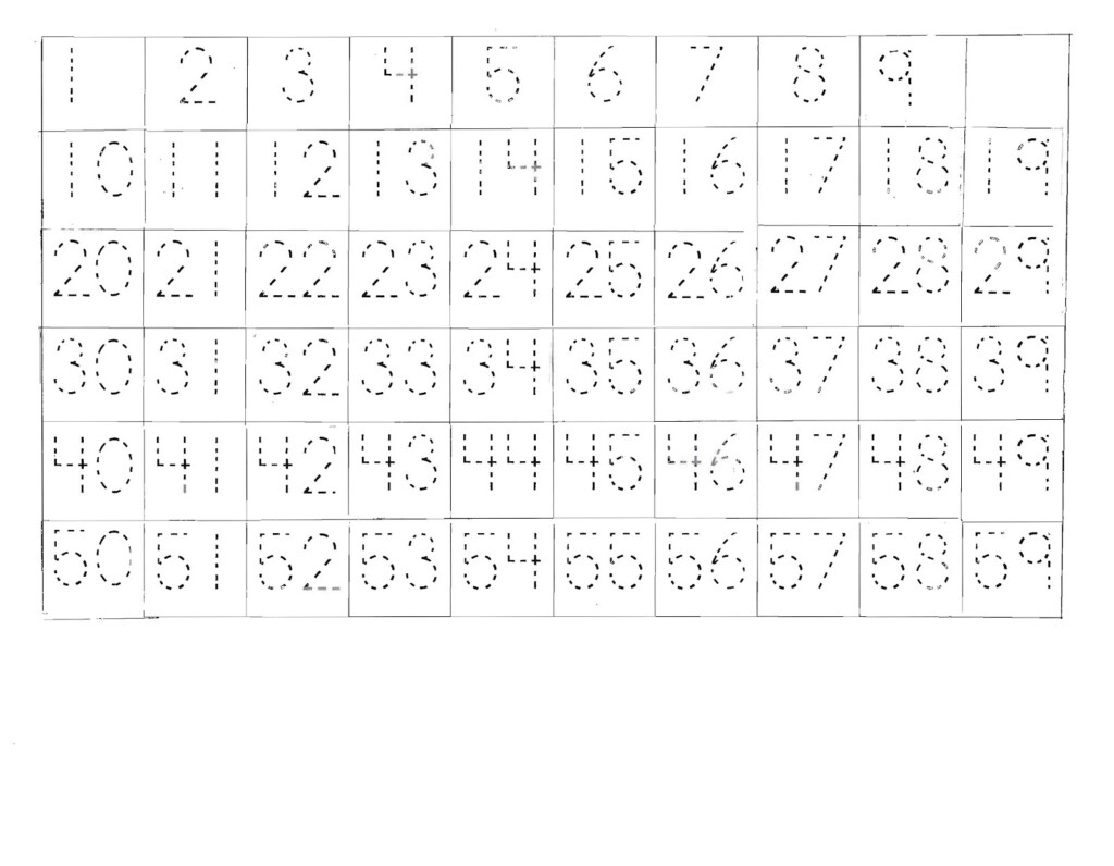 Number Sheet 1 100 To Print Activity Shelter