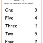 Number Words Tracing Worksheets Name Tracing Generator Free