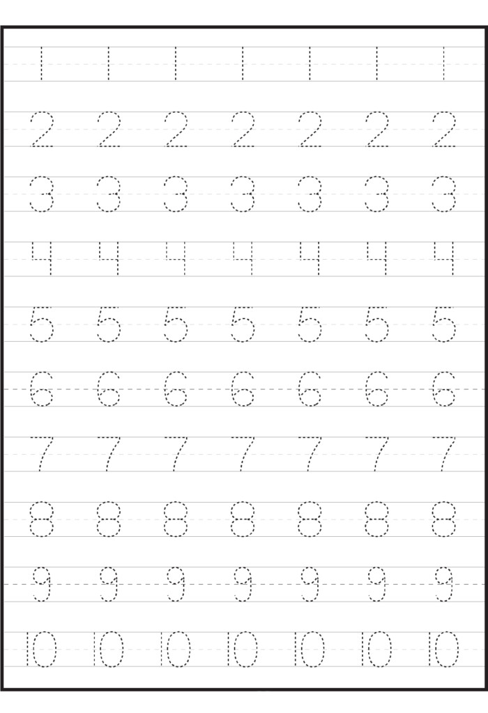 Preschool Tracing Worksheets Best Coloring Pages For Kids