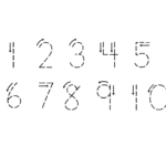 1 10 Number Tracing Printable Trace Numbers 1 10 Activity Shelter