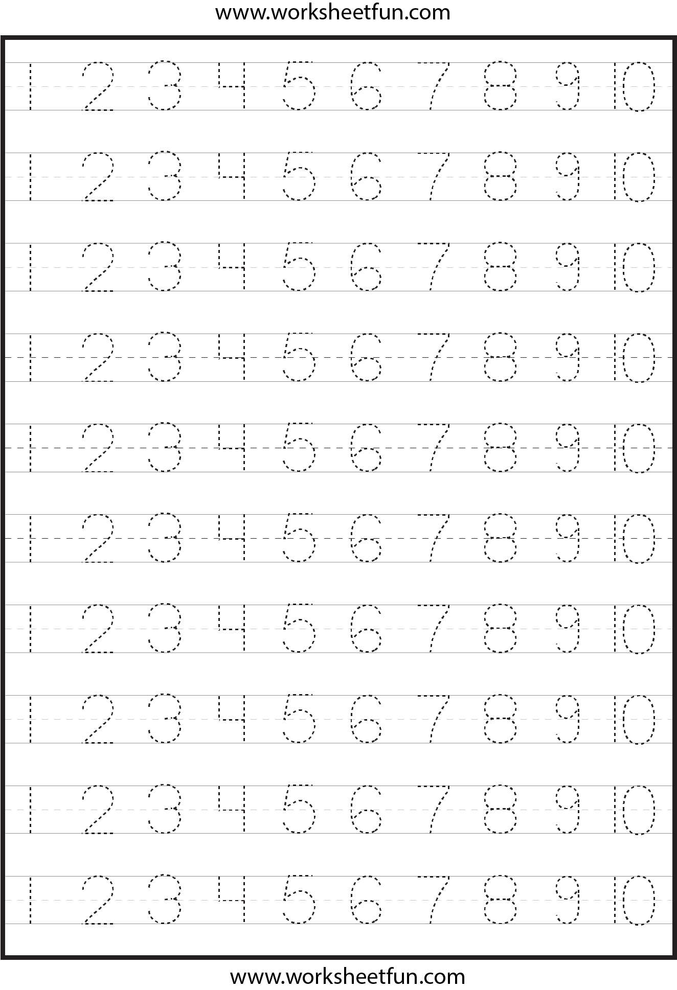 123 Tracing Worksheets Pdf AlphabetWorksheetsFree