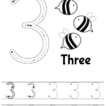 Trace number 3 eng png 1115 1637 Preschool Number Worksheets